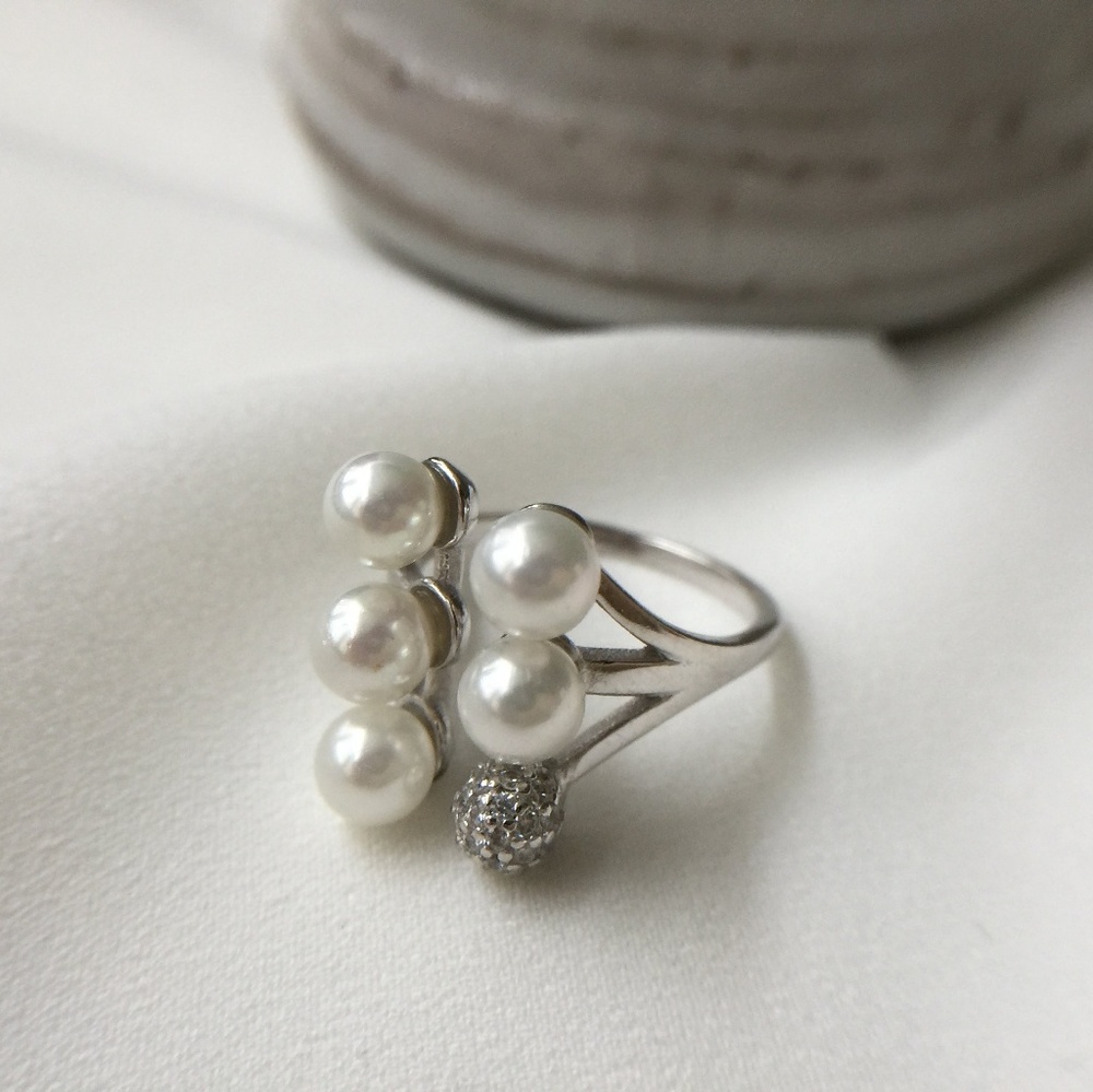 Silver and gold color rings adjustable size